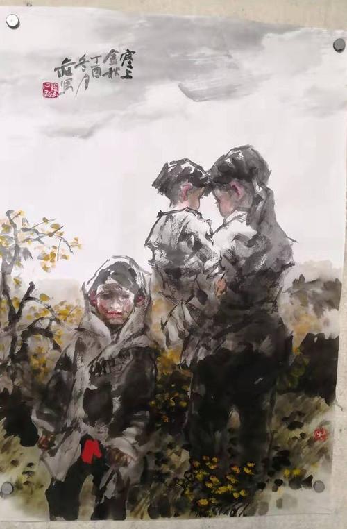 黄土地的儿子——青年画家高培旺作品欣赏