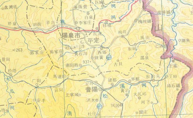 几场战斗发生的主要地区10月26日,娘子关陷落.