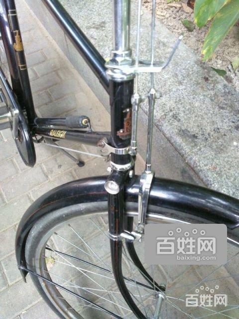 老凤头自行车,八成新.