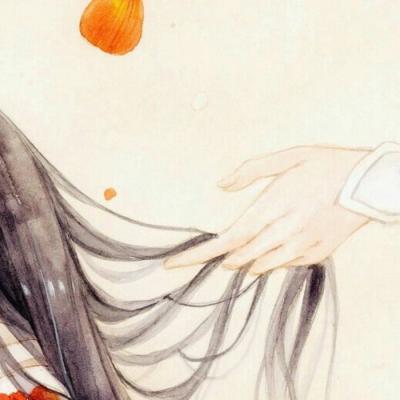 唯美古风系列的情侣头像卡通动漫醉酒思红颜