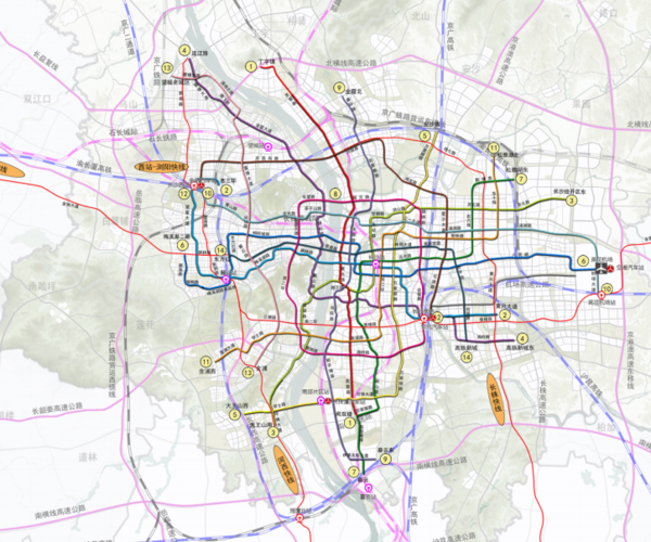 关注:长沙地铁7/8号线走向有调整?我已蒙圈!