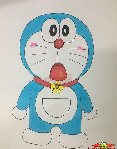 哆啦a梦一笔一画教你画,哆啦a梦怎么画简单画法
