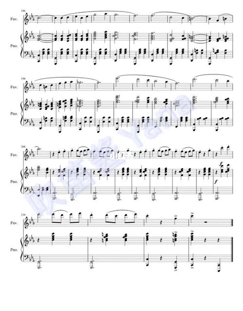 肖斯塔科维奇 waltz no.2 长笛和钢琴谱_长笛_钢琴谱