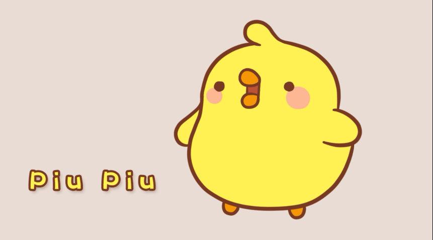 「千千简笔画」萌萌的小鸡piu piu,简单又可爱,马住学起来~ 和孩.