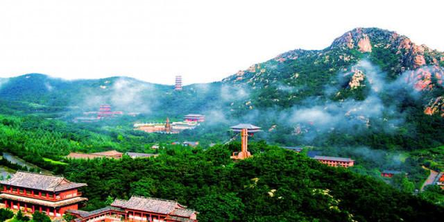 威海一景区小众冷门但好玩人称小武当海天一色超级美