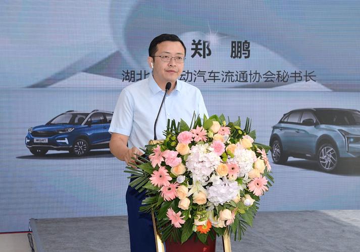 湖北省电动汽车流通协会秘书长-郑鹏致辞