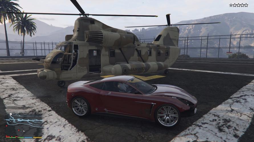 gta5线下运兵直升机在哪里?