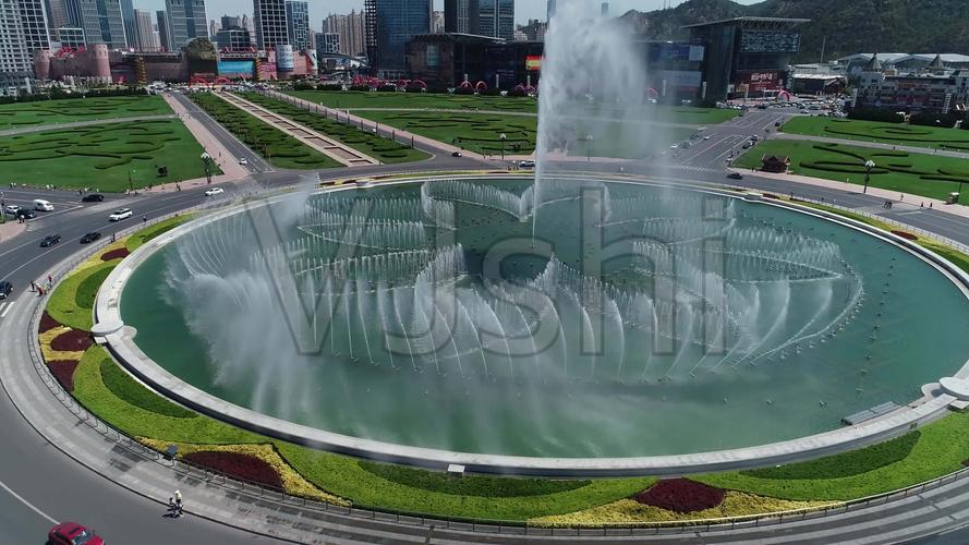 大连星海湾星海广场喷泉