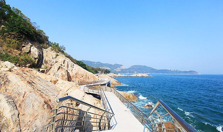 【大梅沙东部华侨城之旅】深圳大梅沙海景酒店 流畅自然的海岸线和