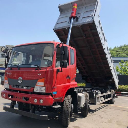 东风天锦ks自卸车 前2后6三桥平板自卸车