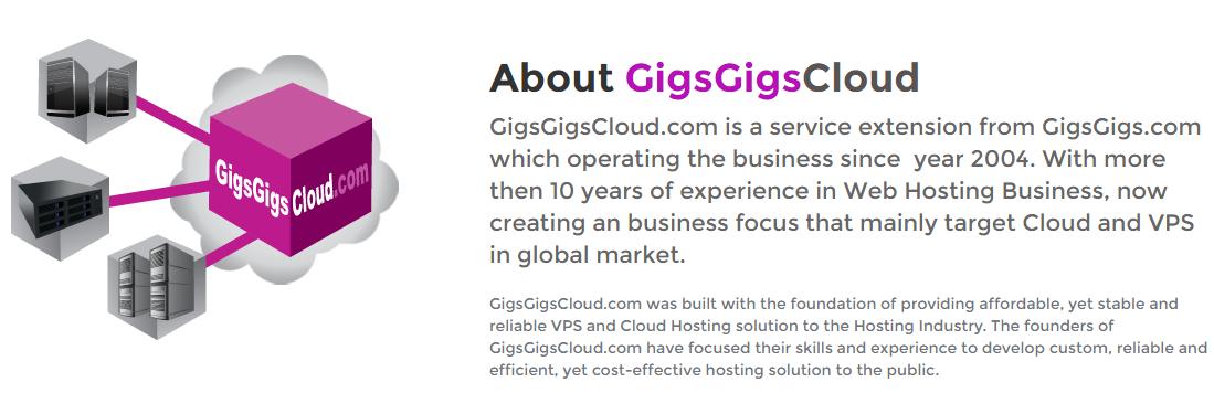 gigsgigscloud: 香港月付$2 年付$18 512mb-30gsas-500g