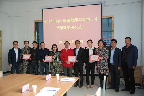 金华 援疆教师与 温宿 县 第二中学 教师签订师徒结对协议