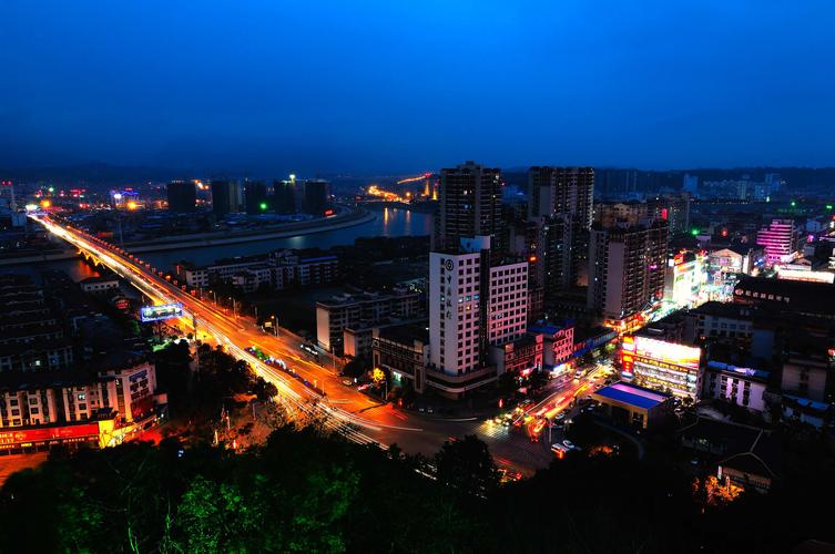 n年前的张家界市区