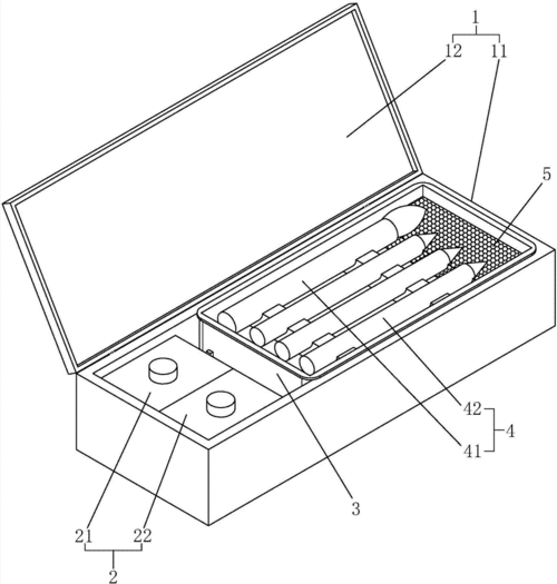 多功能文具盒制造技术,多功能文具盒设计图专利_技高
