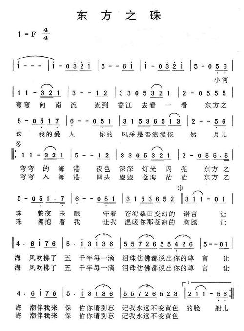 每日一歌:《东方之珠》