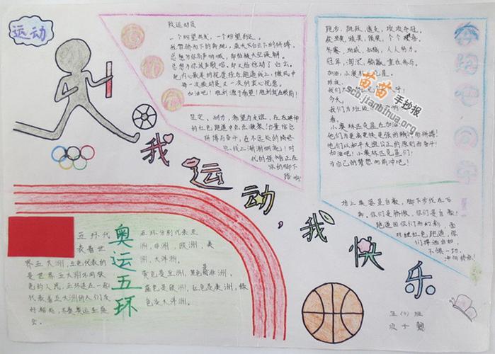 我运动我快乐简单手画 (第1页)