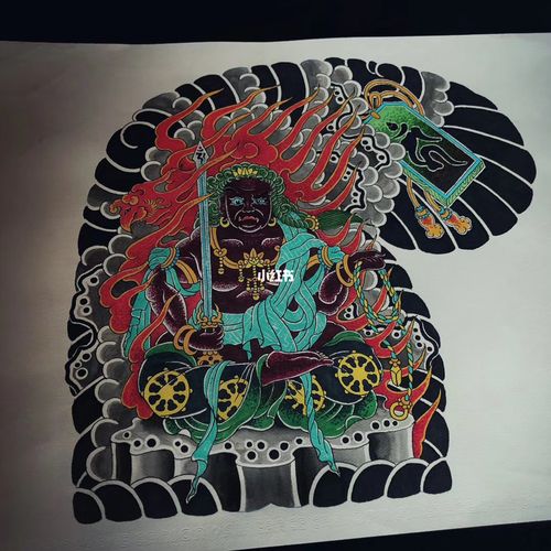 半胛·不动明王_绘画_文化_绘画