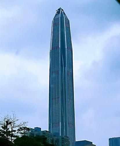 平安金融大厦简笔画