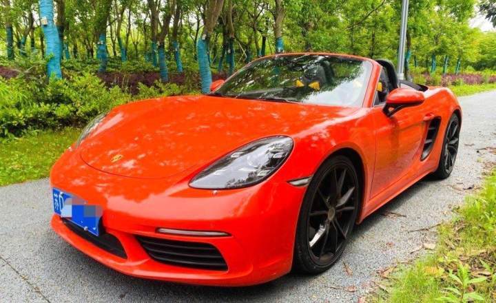 常州二手保时捷718 2016 款 boxster 2.0t 橙色 - 小猪二手车