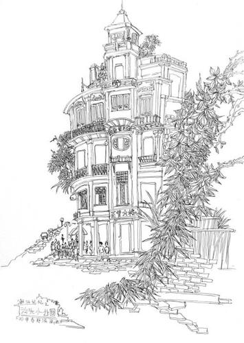 小公园简笔画雪景简笔画怎么画 经验汕头小公园儿童第11页画画大全简