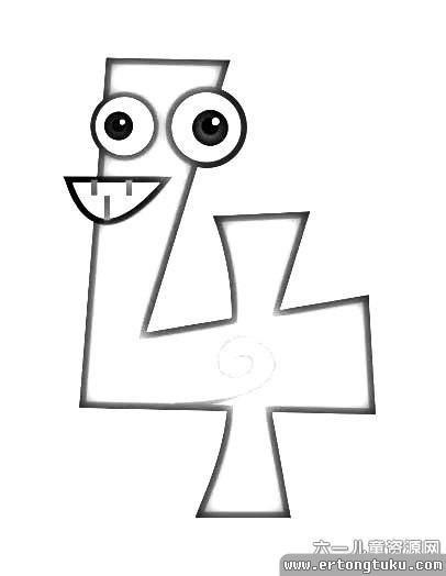 动物数字10简笔画 (第2页)