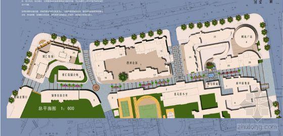 无锡市某步行街室内外环境设计