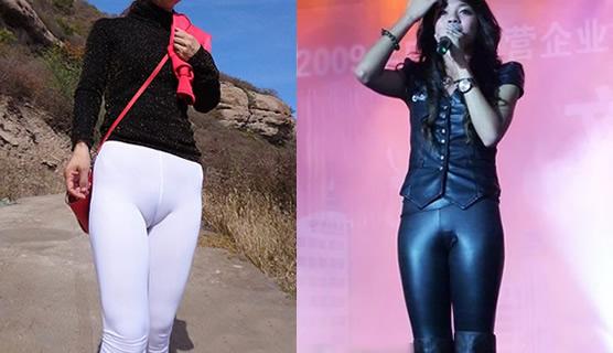 女人穿紧身裤怎么会形成沟沟女人一定不要这样穿