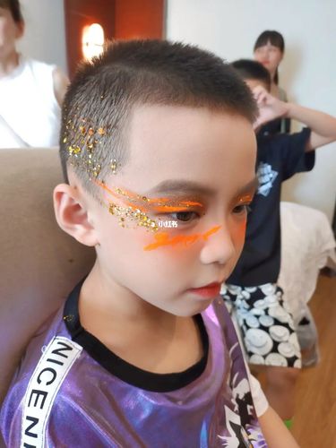 小男生舞台妆_彩妆_妆容_美妆_美妆_彩妆_整体妆容
