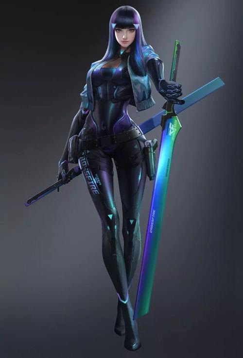 cf手游新角色孙尚香警匪双形象