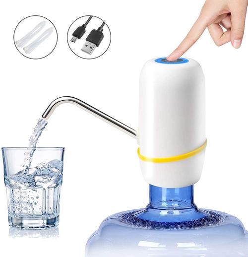 micoka usb充电自动饮水泵便携式电动饮水器水瓶适合通用5加仑(约1.