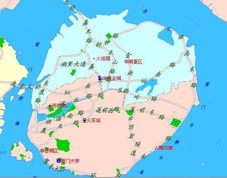 厦门市思明区范围?