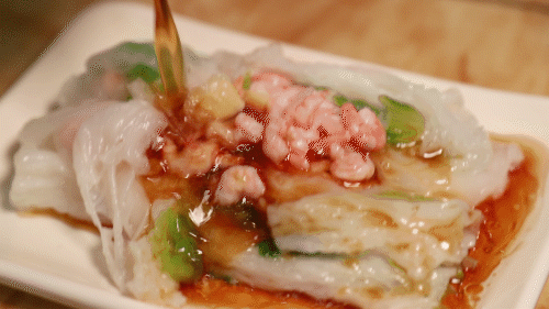 一份肠粉足足25只虾仁,只卖12块钱,这家广式小吃店简直绝了!