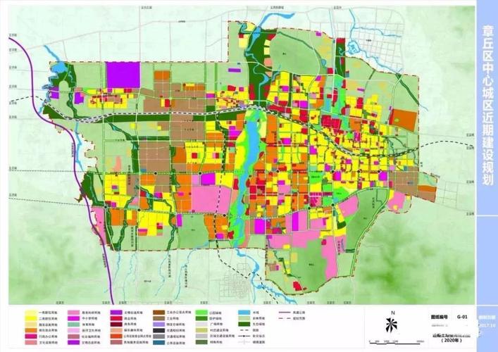 快来看章丘四中新校区周边规划