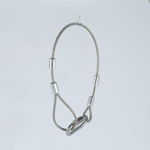 批发供应钢丝绳扣,钢丝绳锁扣,钢丝绳钥匙扣