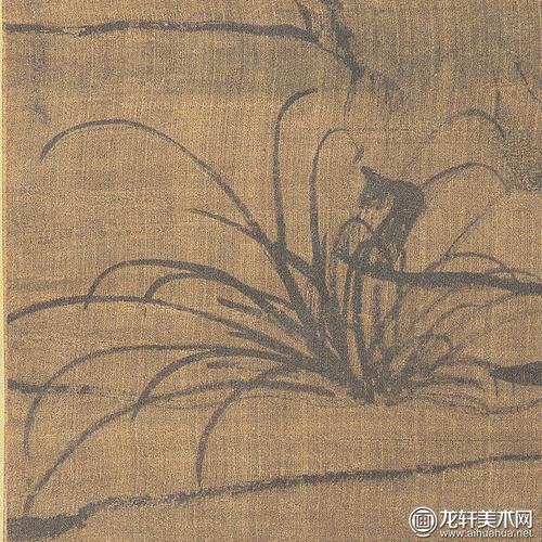 赵孟頫枯木竹石图轴