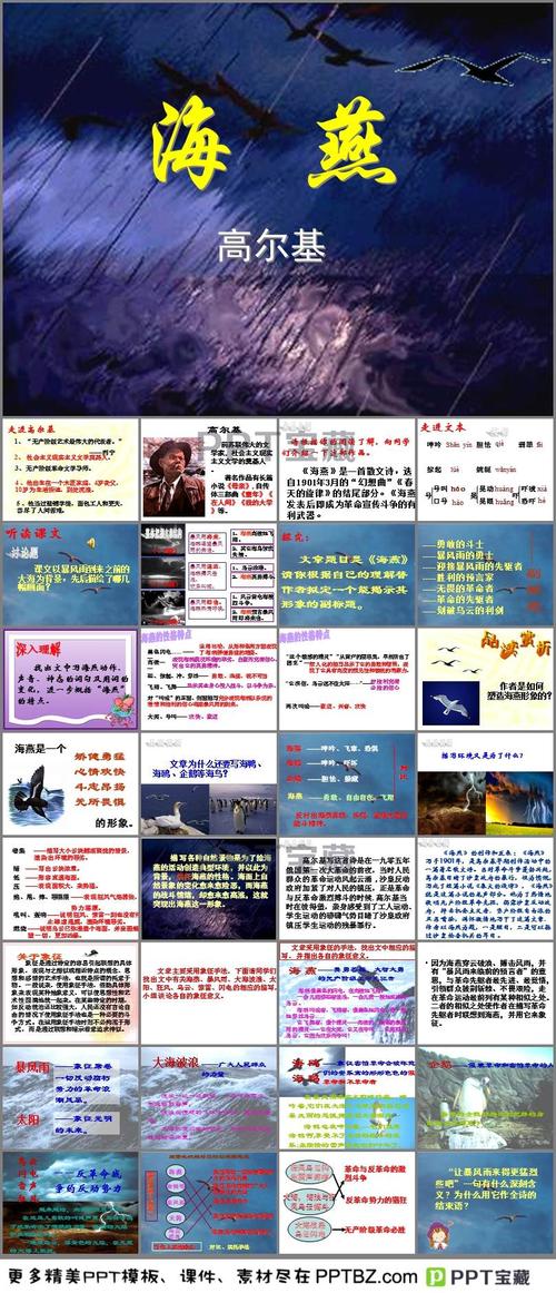 海燕高尔基教学分析ppt