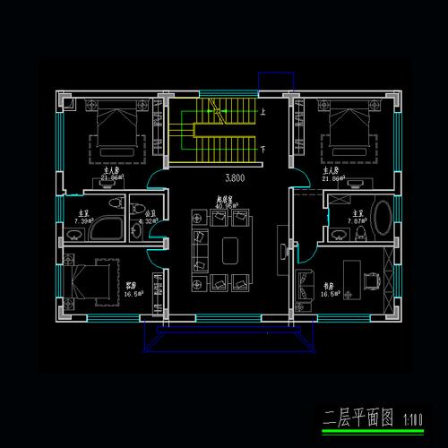专业传统中式别墅设计图纸新农村自建房屋住宅全套建筑施工图水电