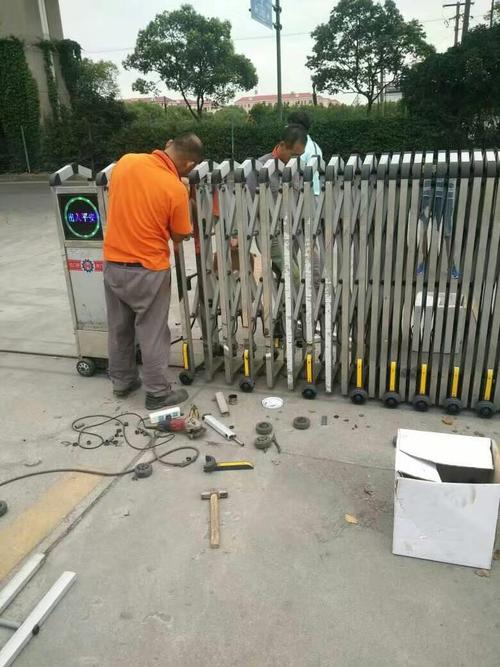 松江电动伸缩门维修