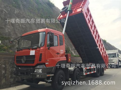 东曾工贸有限公司5年东风品牌相似同款210吨20吨翻斗自卸货车出口外贸