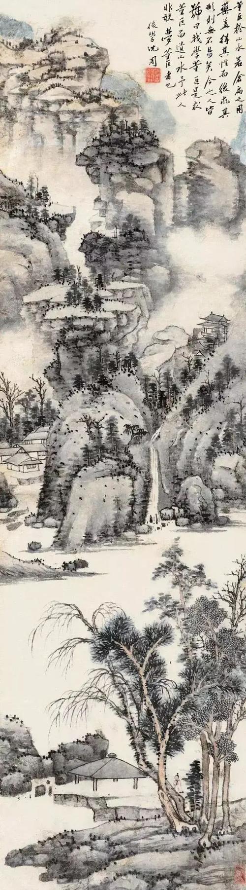 沈周山水画集