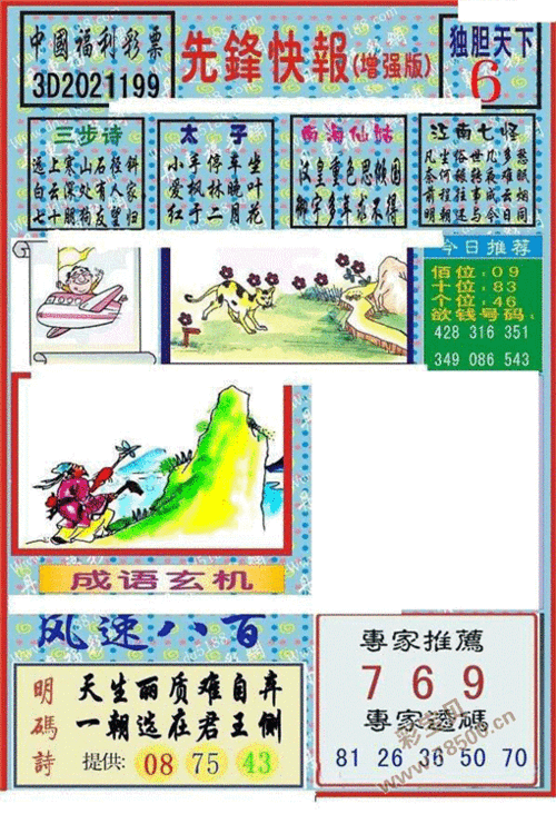 彩宝贝 福彩3d 3d字谜专区 > 正文