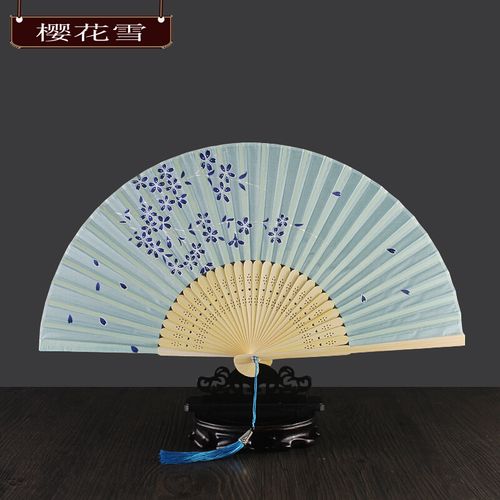 扇子古风折扇女星空扇子女6寸女式小扇子日式折扇夏季