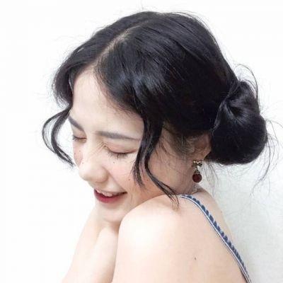 丸子头女生头像唯美小清新2020最新 晚一点遇见成熟的