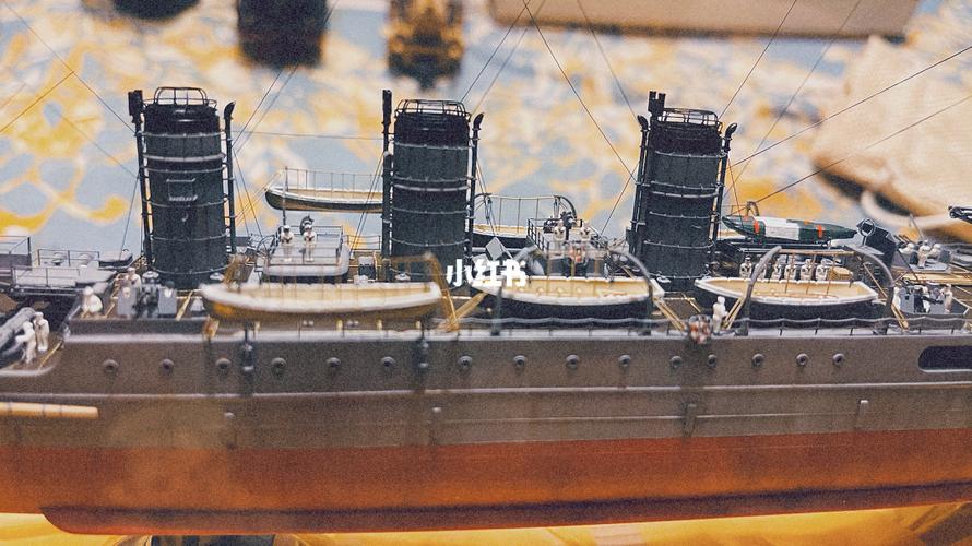 1:350 多摩号轻型巡洋舰_船模_兴趣爱好_玩具