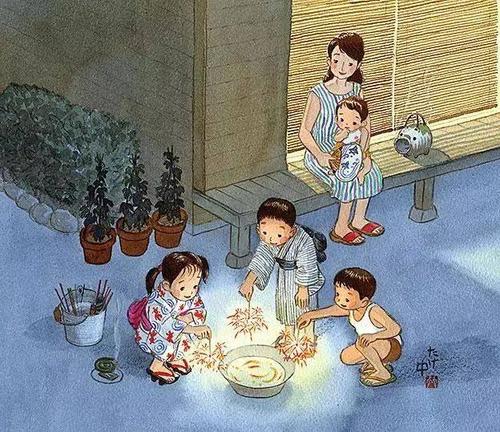 他画的全都是我们记忆中的童年