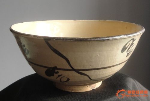 出土的磁州窑碗