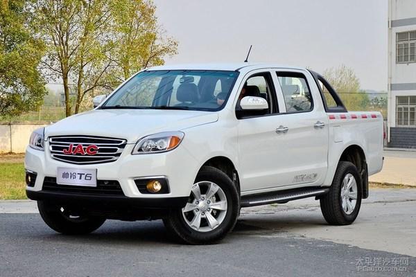 58万起 据国内媒体最新信息,江淮 帅铃t6 皮卡 汽油版将推4款新车型
