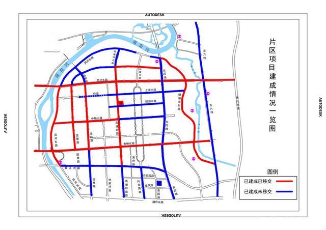 11条主干道全部建成,长沙会展片区形成"五横四纵一环"