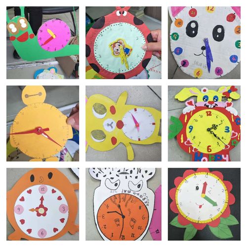 曹县第二初级中学二年级钟表创意 画——《我设计的钟表》