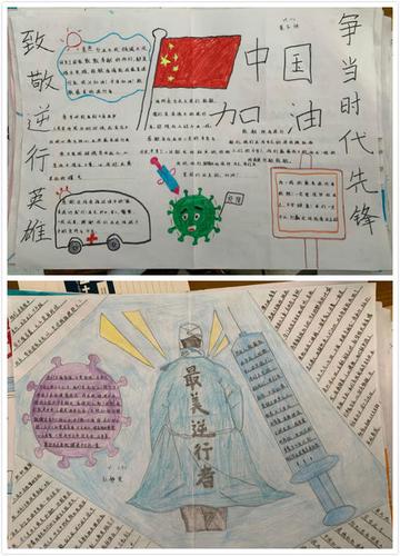 致敬逆行先锋争做时代先锋手抄报 少年先锋队手抄报